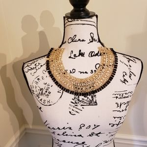 Black and Gold Necklace